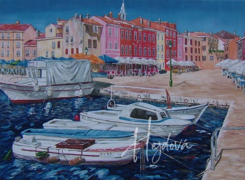 Přístaviště v Rovinj 